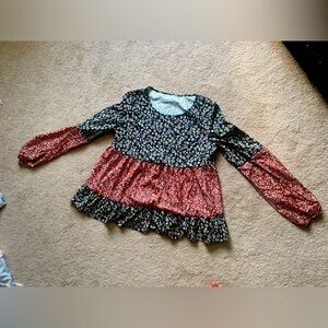 SHEIN women’s baby doll fall color top